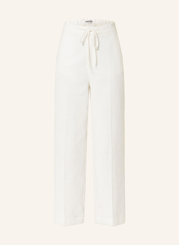 ESSENTIEL ANTWERP Trousers HEFTIG WHITE