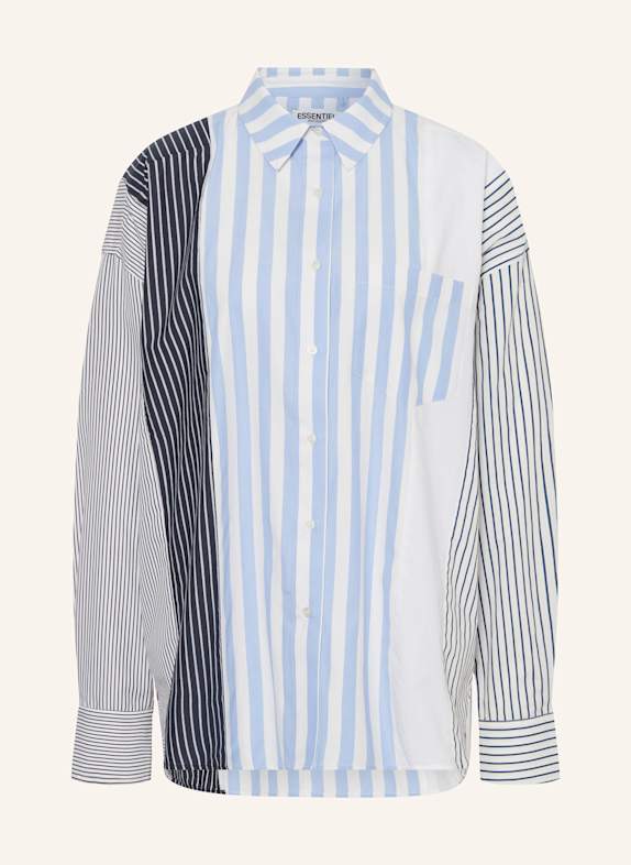ESSENTIEL ANTWERP Shirt blouse HEMIX LIGHT BLUE/ WHITE/ DARK BLUE