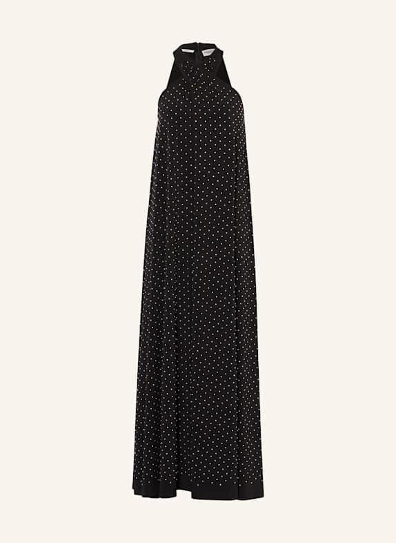 ESSENTIEL ANTWERP HISHA dress with decorative gems BLACK