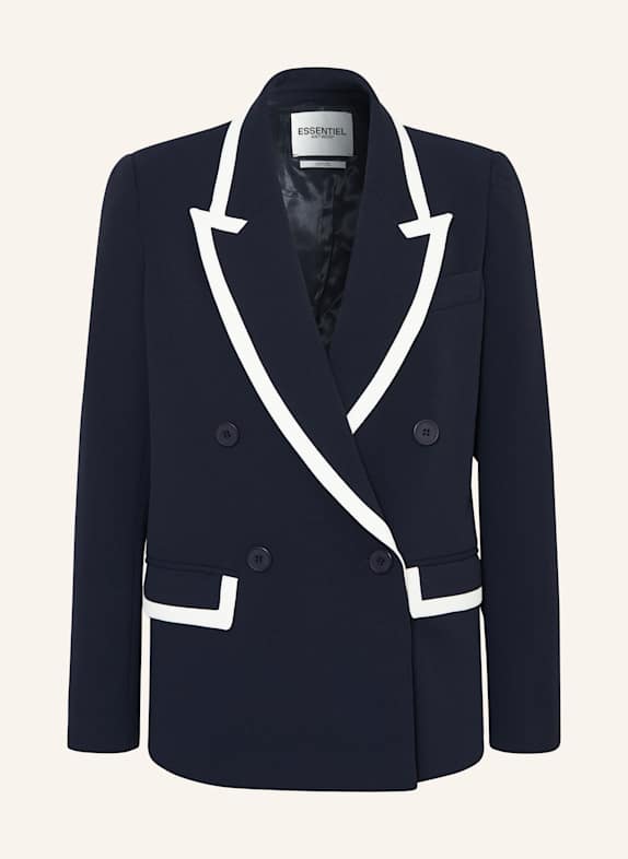 ESSENTIEL ANTWERP Blazer HAIR DARK BLUE/ WHITE