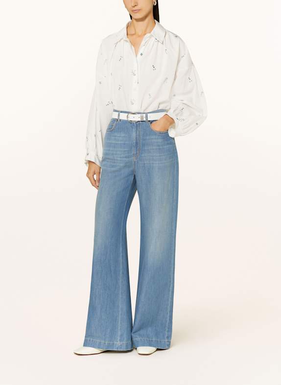 WEEKEND Max Mara Wide Leg Jeans VOLPINO 006 NAVY