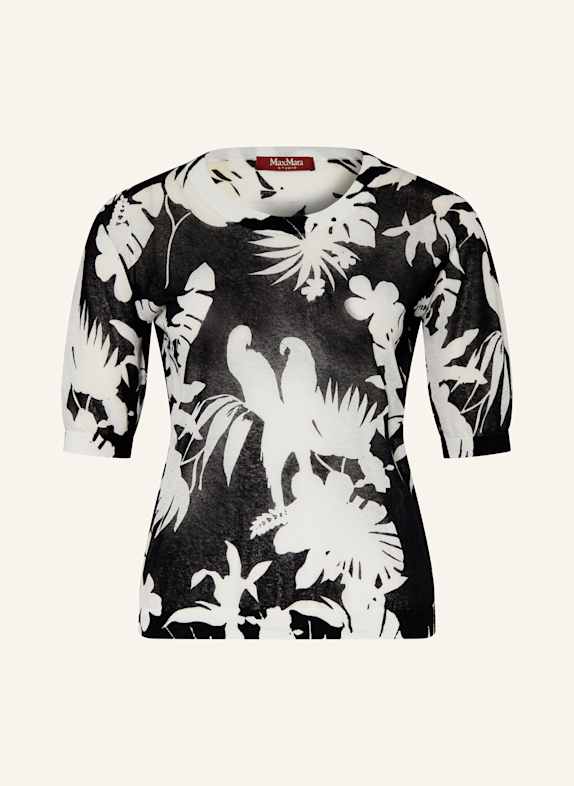 Max Mara STUDIO Strickshirt COMODO SCHWARZ/ WEISS