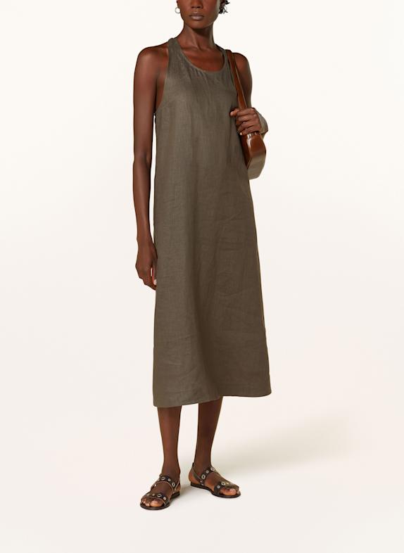 MM Leinenkleid DOUGLAS DUNKELGRÜN