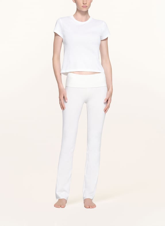SKIMS Loungeshirt RELAXED TEES SNOW
