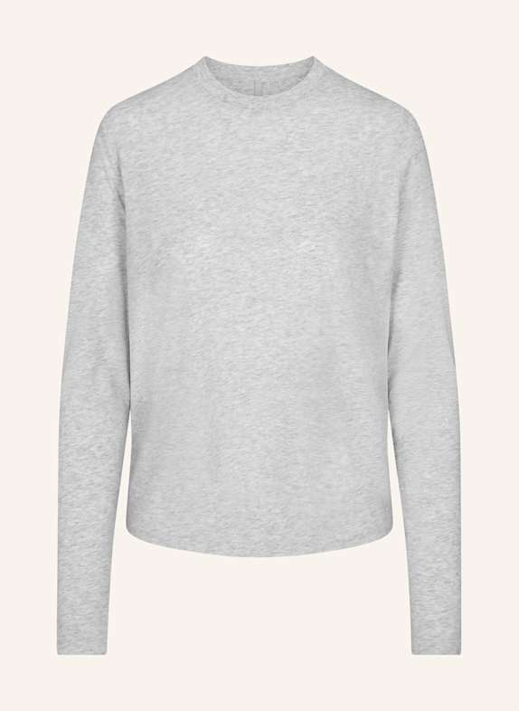 SKIMS Lounge-Shirt RELAXED TEES LIGHT HEATHER GREY