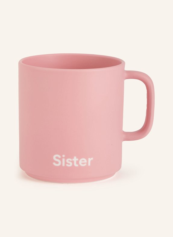 DESIGN LETTERS Becher SISTER PINK