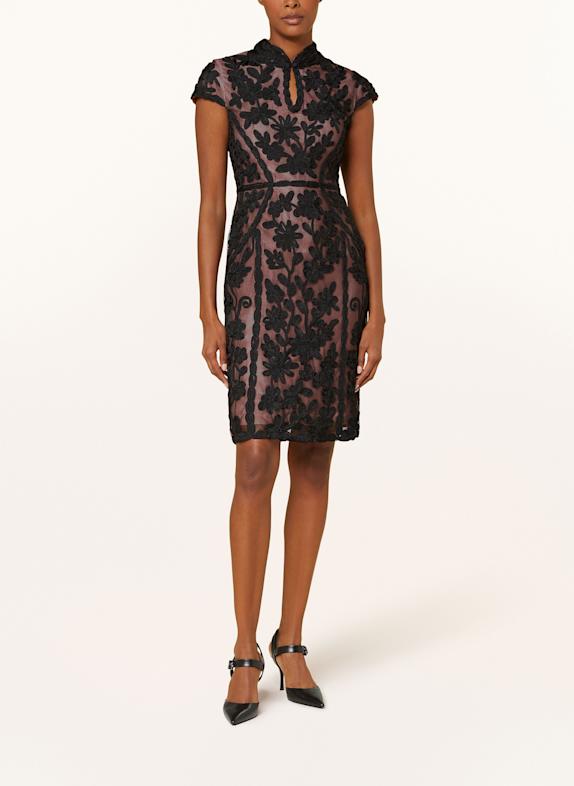 Phase Eight EDITH sheath dress with cut-out ROSE/ BLACK