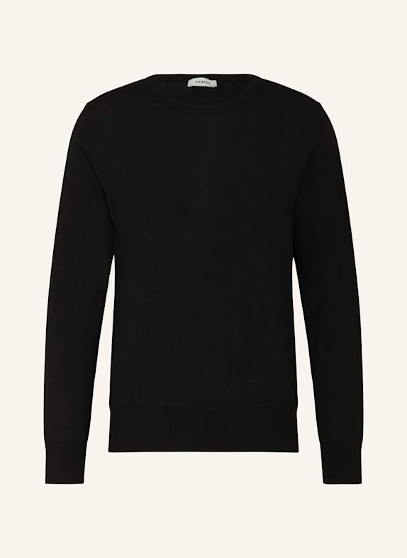 SANDRO Longsleeve SCHWARZ