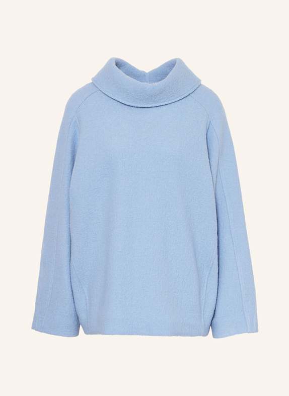 VANILIA Rollkragenpullover HELLBLAU
