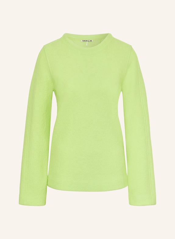 VANILIA Pullover HELLGRÜN