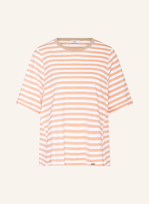 CINQUE T-Shirt CITANO WEISS/ ORANGE
