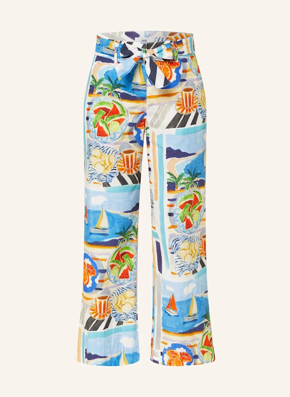 CINQUE Hose CISAILOR WEISS/ BLAU/ ORANGE