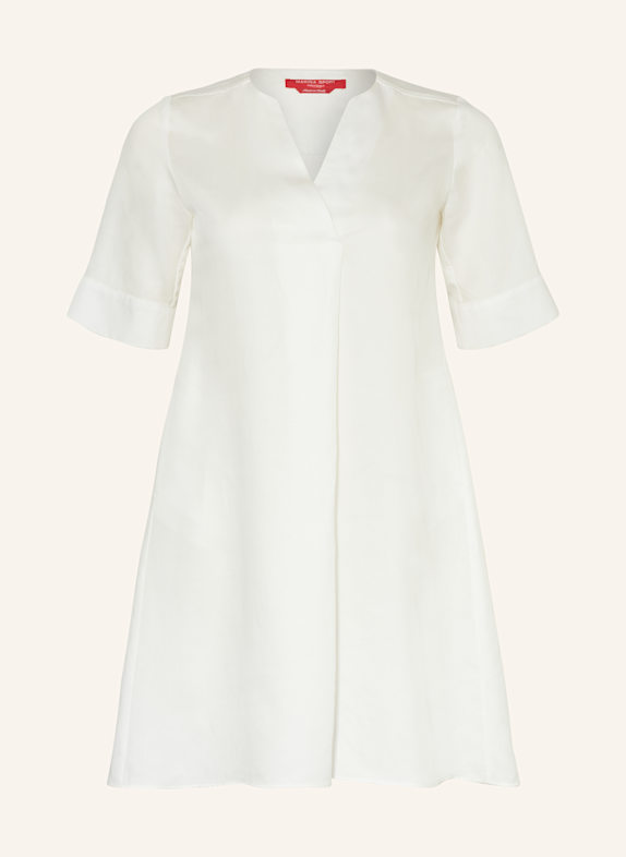 MARINA RINALDI SPORT Kleid SACCO mit Leinen ECRU