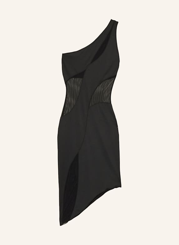 OW Collection Cocktailkleid CURVE SCHWARZ