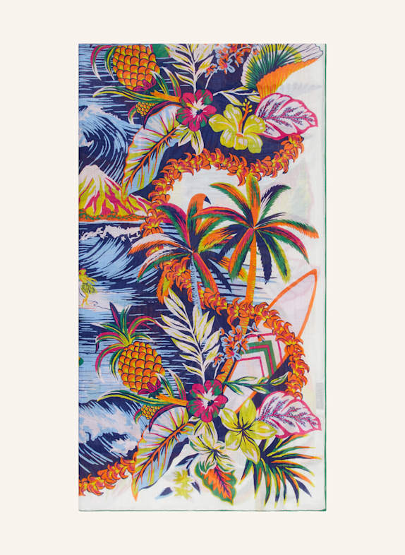 INOUI EDITIONS Tuch HAWAI BLAU/ HELLBLAU/ PINK