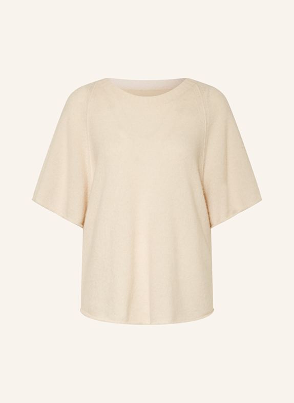 HERZEN'S ANGELEGENHEIT Knit shirt with cashmere BEIGE