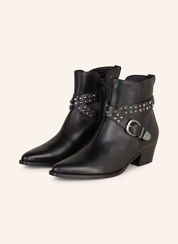Högl Cowboy Boots SCHWARZ