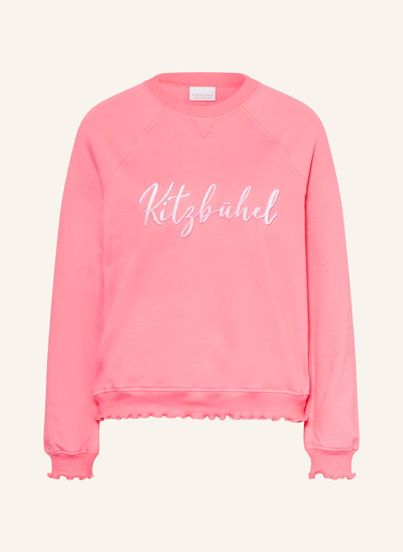 rich&royal Sweatshirt PINK/ WHITE