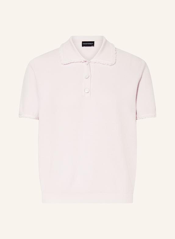 EMPORIO ARMANI Piqué-Poloshirt HELLROSA