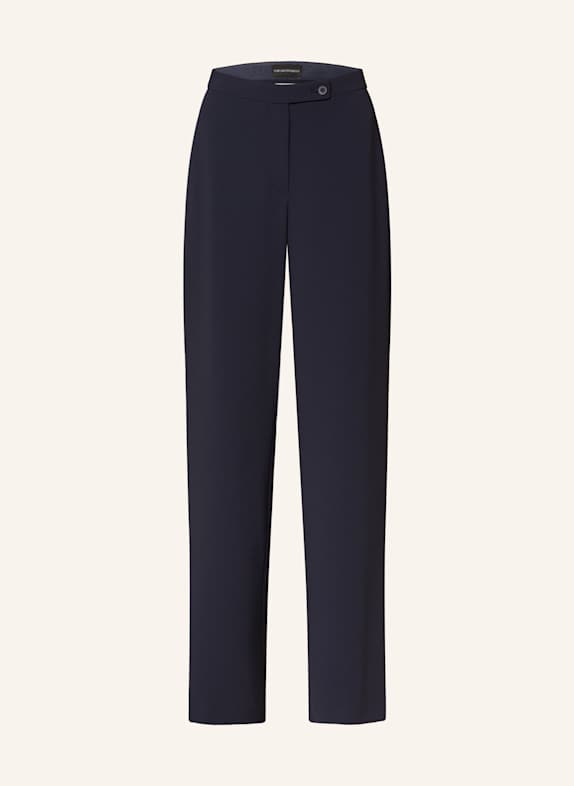 EMPORIO ARMANI Marlenehose DUNKELBLAU