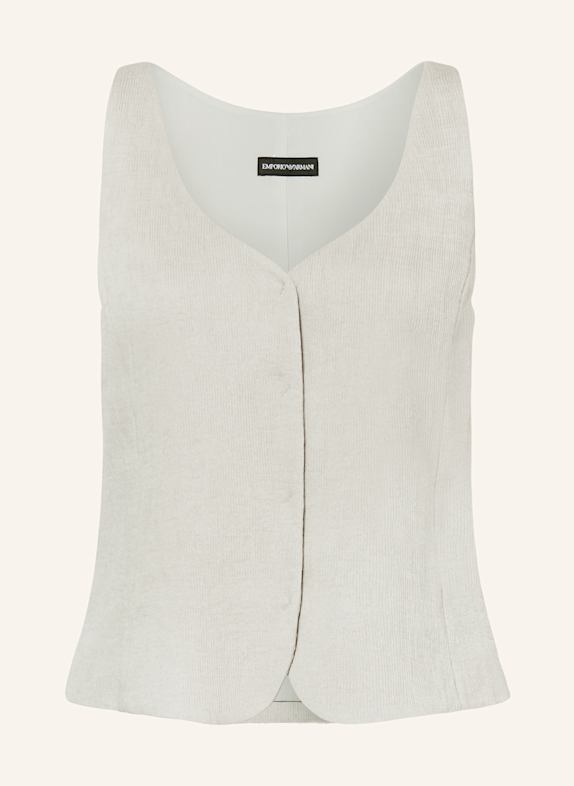 EMPORIO ARMANI Weste HELLGRAU