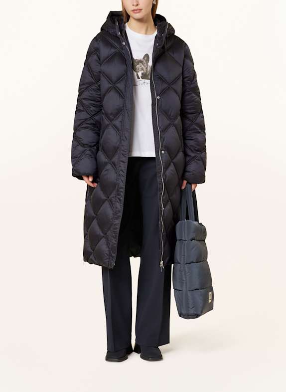 CLAUDIE PIERLOT Steppmantel DUNKELBLAU