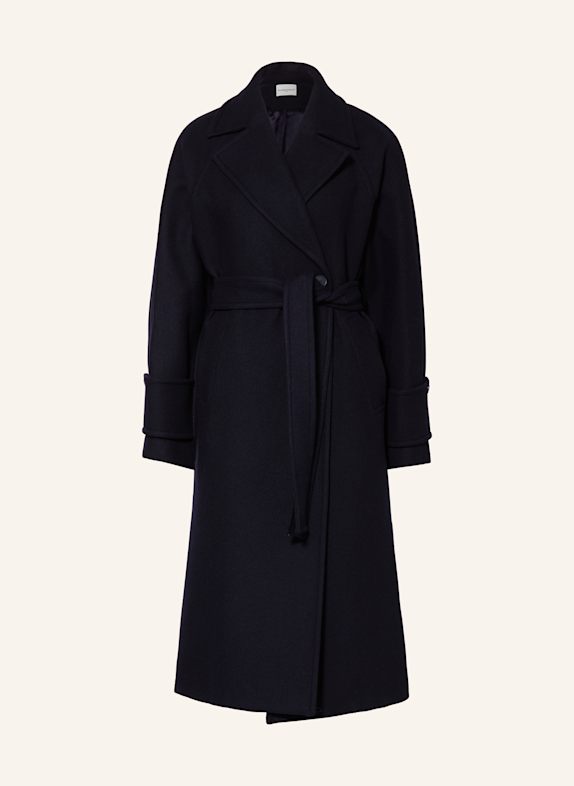 CLAUDIE PIERLOT Wollmantel DUNKELBLAU