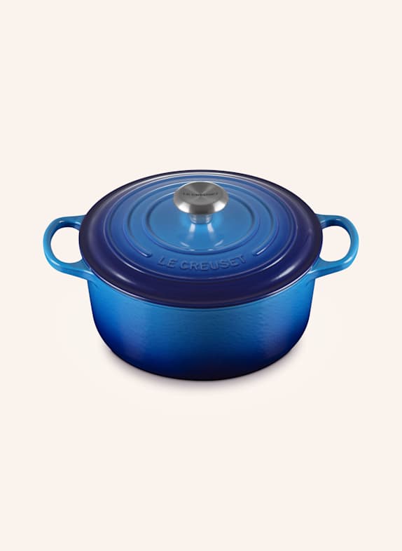 LE CREUSET Bräter SIGNATURE AZURE BLUE