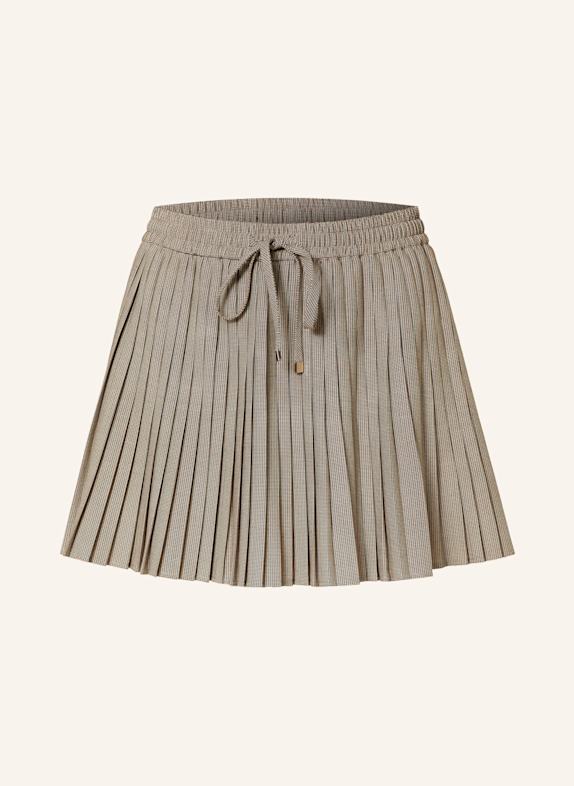 SANDRO Spódnica CAMELOWY/ BRĄZOWY