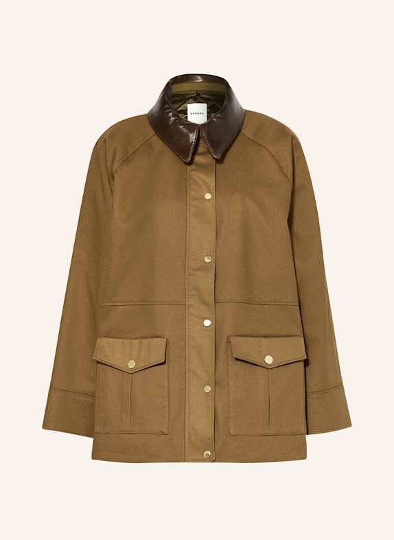 SANDRO Overjacket BRAUN