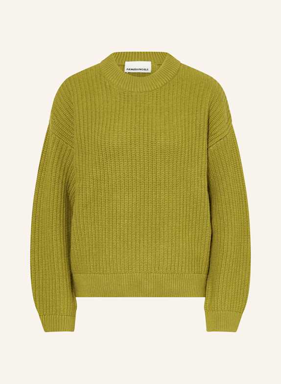 ARMEDANGELS Pullover HILARIAA SOFT GRÜN