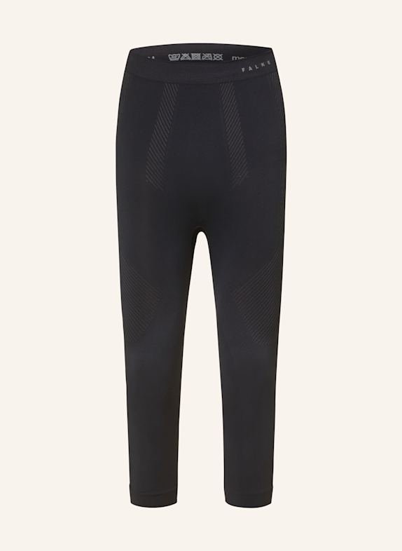 FALKE Funktionswäsche-Hose WARM mit verkürzter Beinlänge SCHWARZ