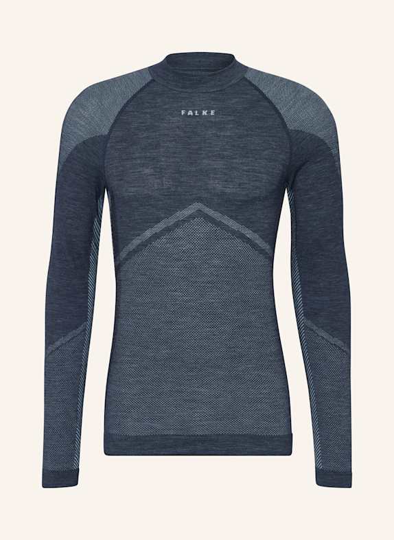 FALKE WARM functional underwear shirt DARK BLUE