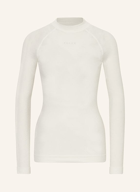 FALKE Functional underwear shirt WOOL-TECH with merino wool CREAM