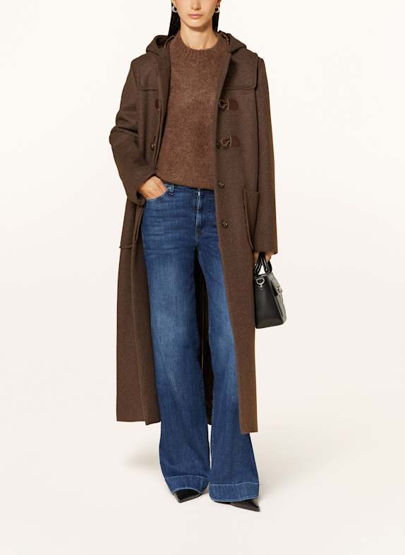 CLAUDIE PIERLOT Dufflecoat DUNKELBRAUN