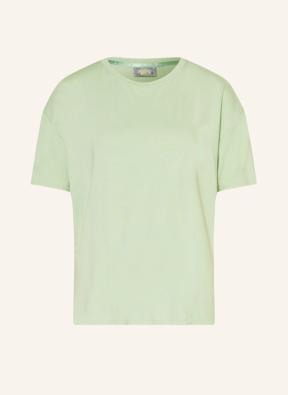 ESSENZA Schlafshirt DENNA UNI HELLGRÜN