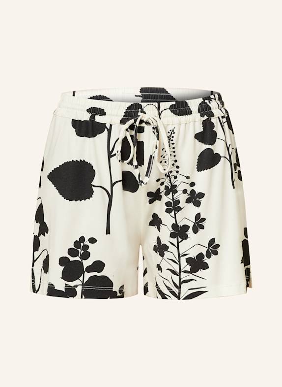 ESSENZA Schlafshorts NORI LIVA ECRU/ SCHWARZ
