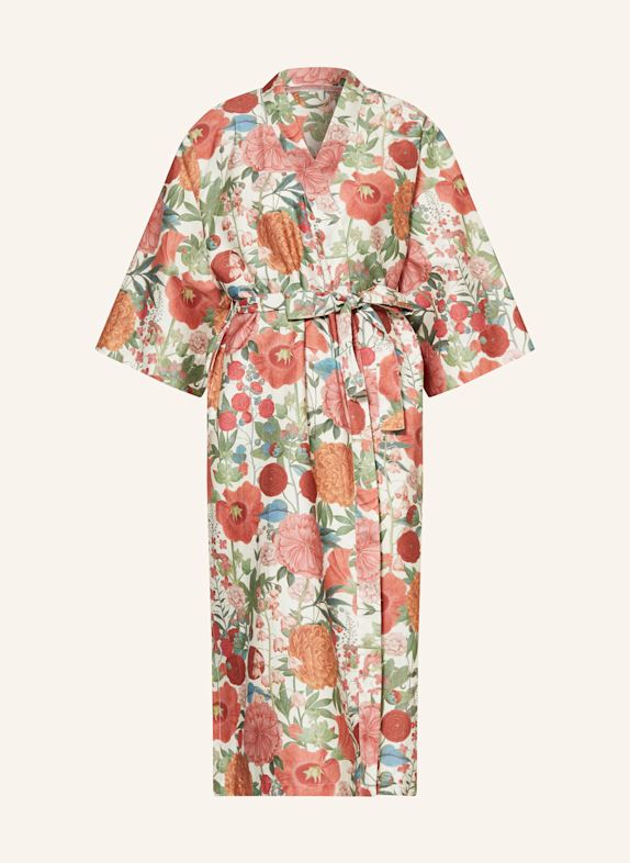 ESSENZA Damen-Kimono ILONA FLORENTIEN ECRU/ ROT/ GRÜN
