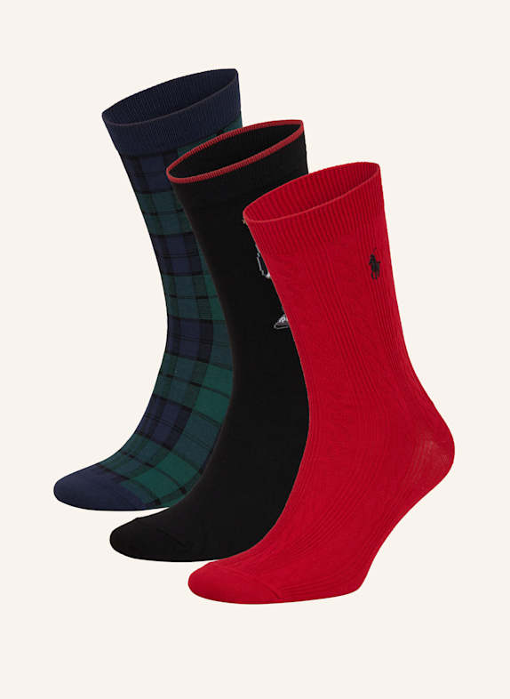 POLO RALPH LAUREN 3er-Pack Socken mit Geschenkbox 001 assorted
