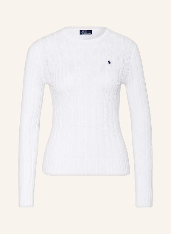 POLO RALPH LAUREN Sweter BIAŁY