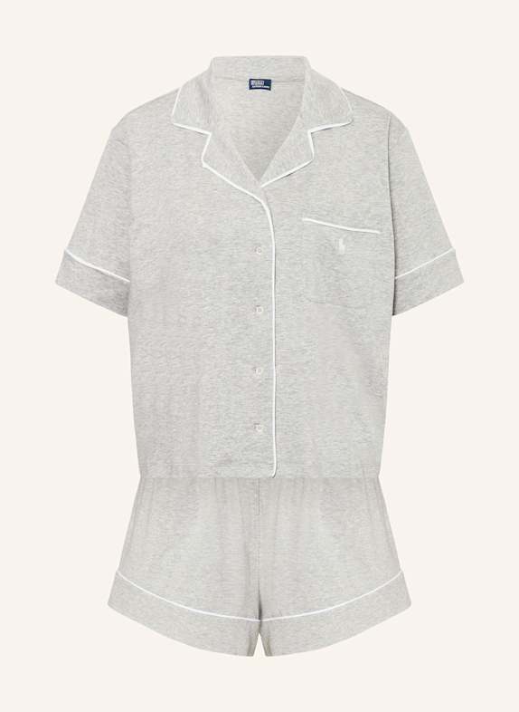 POLO RALPH LAUREN Shorty-Schlafanzug GRAU