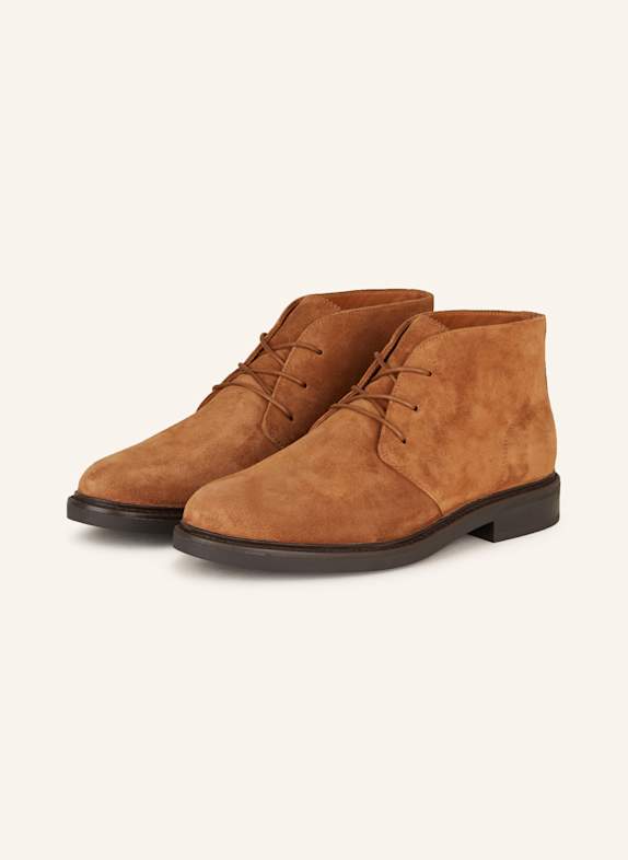 POLO RALPH LAUREN Schnürboots ASHER BRAUN