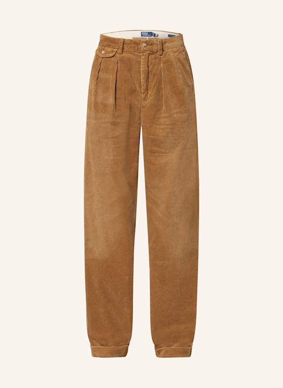 POLO RALPH LAUREN Cordchino Relaxed Fit COGNAC