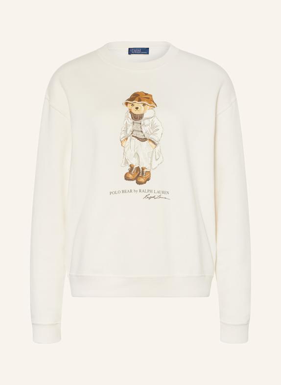 POLO RALPH LAUREN Sweatshirt CREME/ BRAUN/ GRAU