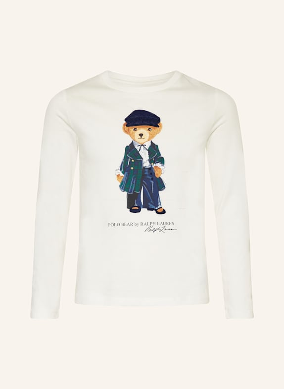 Rękawiczki dla dzieci Koszulka z długim rękawem BIAŁY