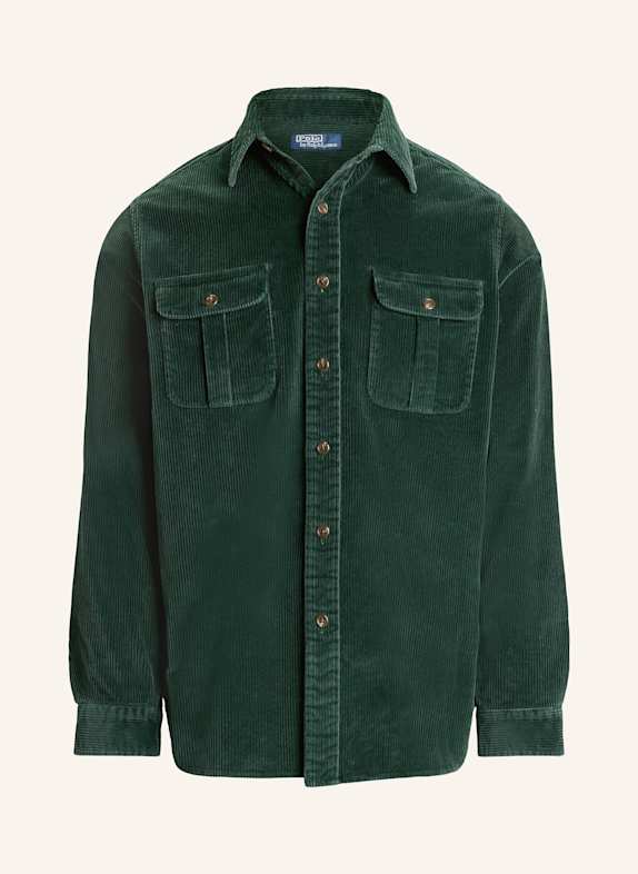 POLO RALPH LAUREN Cord-Overshirt GRÜN