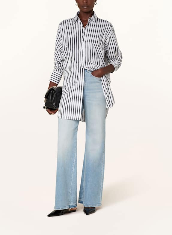 BOSS Straight Jeans ROSALYA 460 OPEN BLUE