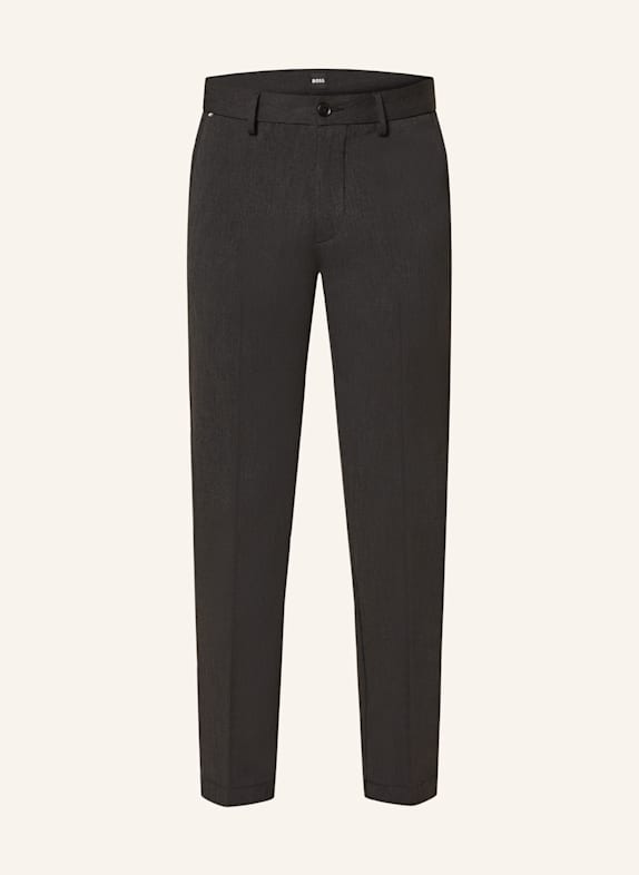 BOSS Chinosy KAITON slim fit CZARNY