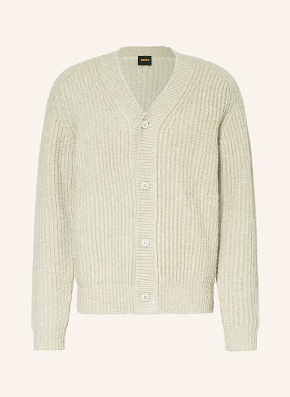 BOSS Strickjacke KARDIRICE BEIGE