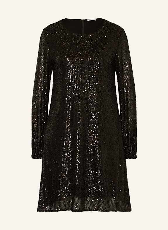 MRS & HUGS Cocktailkleid mit Pailletten SCHWARZ